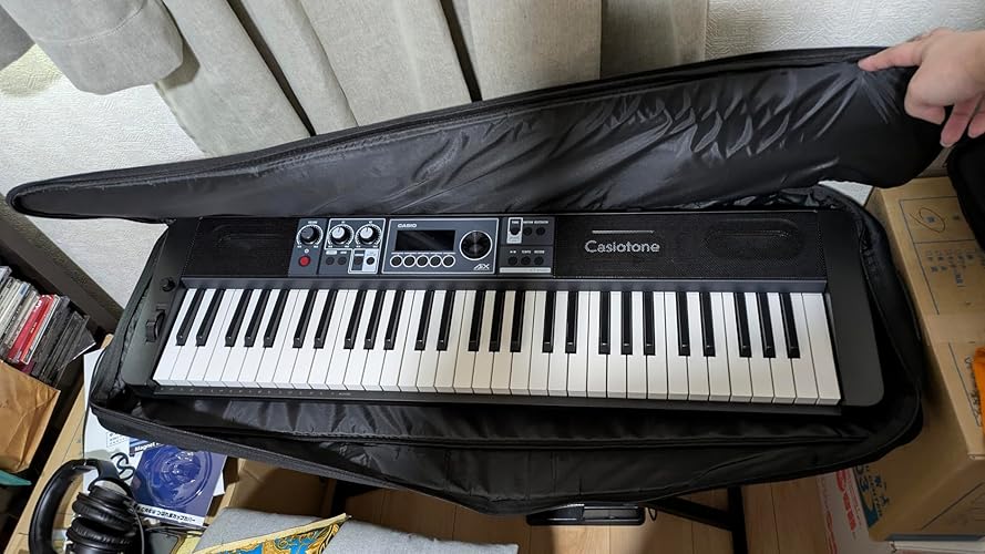 【ソフトケース付き】KORG TR61 シンセサイザー 61鍵盤 Amazon | KORG キーボードシンセサイザー KingKORG/KROME-61専用